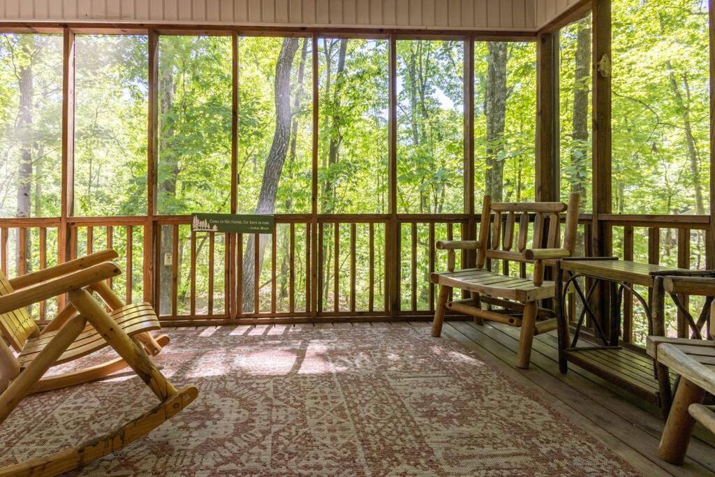 Pet Friendly Luxury Cabin Near Helen With Fire Pit Cleveland Exteriér fotografie