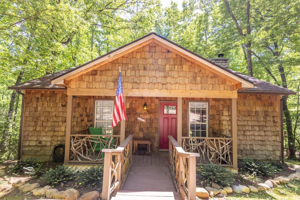 Pet Friendly Luxury Cabin Near Helen With Fire Pit Cleveland Exteriér fotografie
